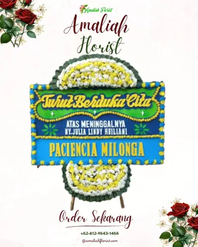 Papan Bunga Duka genteng banyuwangi