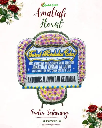 Papan Bunga Duka genteng banyuwangi